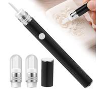 Outil de dab couteau chaud électrique sans fil - Stylo chauffant en céramique rechargeable portable, 3 niveaux puissance, kit coupe multifonctionnel for le savon, la bougie,plastique