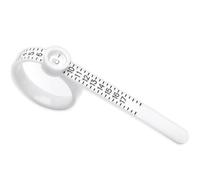 Outil de de bague - Ensemble de jauge de taille US 1 17, affichage de fenêtre agrandie, appareil de précis des doigts, matériau durable réutilisable | Outil de dimensionnement pré