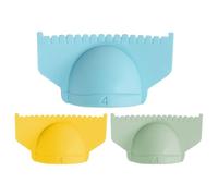 Outil de de Bordure Lockranding | 3/4 Mm Verrou De Bord Jauge D'Aiguilles À Tricoter Règle De Matelassage | Règle Pour Doigt En Silicone Aiguille À Tricoter Pour s Droites Et