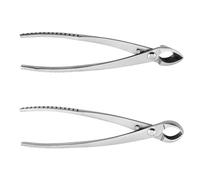 Outil de de jardinage compact 2 pièces avec pointe inclinée et sécateur à rotule coupe-bouton coupe-branche pour aménagement paysager équipement de en acier