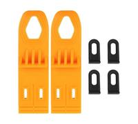 Outil de débosselage sans peinture, kit de réparation de carrosserie, extracteur de bosses for voiture avec 2 languettes de tirage de colle, extenseur manuel, couleur orange(Only 1 Clipboard)