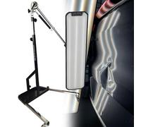 Outil De Débosselage sans Peinture pour Voiture - Panneau Lumineux PDR 95 X 26 Cm avec Support Réglable De 110 À 170 Cm,3 Modes De Couleur,Convient pour Garage,Atelier Et Extérieur Black