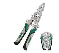 Outil de débroussailleuse - Pince à sertir - Éplucheur de fil électrique - Poignée ergonomique de précision pour le câblage réseau, les systèmes de travail quotidien, le travail à fermeture éclair