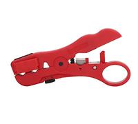 Outil de décapage de câble coaxial réglable à lame incisive étroile de câble ronde conception portable pour l'ingénierie et le câblage domestique