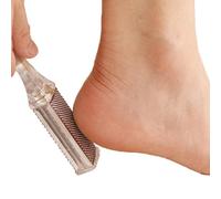 Outil de décapage des callosités sur pied - Poisson double face | Pieds de nettoyage des cuticules forateur pour enlever la peau morte, moulin du talon pour hommes et femmes