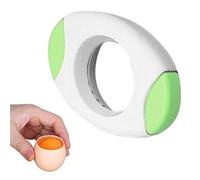 Outil de décoration de coupe-œufs - 420 ciseaux à coquille d'œuf en acier inoxydable, gadget de cuisine ABS | Ouvre-œuf léger, Design Compact, 8.3x5.7x1.8cm, 46g, pour œufs durs et mous, coque propre