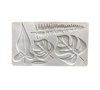 Outil de décoration de gâteau à thème pour feuilles de palmier, moule en silicone, argile, fondant, moule à chocolat chaud en silicone