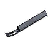 Outil de découpe 3 en 1 pour le travail du cuir - Couteau à effiler avec 3 lames amovibles en cuir pour la maison - Accessoires faits à la main - Noir