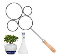 Outil de découpe de bouteille en verre : dispositif circulaire de découpe, ensemble de séparateurs en verre avec thermique | Aide à la coupe manuelle durable pour recycler les bouteilles de bébé