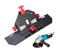 Outil de découpe de carrelage | Coupe-carreaux à 45 degrés pour meuleuse d'angle, verre et carrelage Facile à glisser Outil de bricolage pour une coupe efficace
