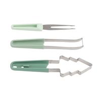 Outil de découpe de pastèque, petite fourchette pastèque, outil de cuisine, moule, burler d'anas, outil de découpe de fruits, pour l'extérieur, la plage, le camping