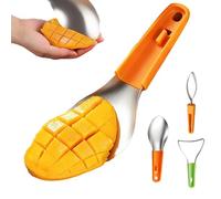 Outil de découpe de pastèque, trancheuse à fruits, gadget de cuisine, appareil de séparation multi-fruits, coupe-manche, avocat, kiwi, cantaloupe, outil de préparation de salade, maison, camping