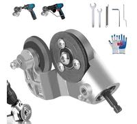 Outil De Découpe De Tôles En Titane Pour Perceuse, Accessoire De Découpe De Tôles Pour Perceuse, Grignoteuse Pour Perceuse, Cisaille à Métaux Et Vinyle Pour Fer Acier Blanc Cuivre Aluminium(1PC)