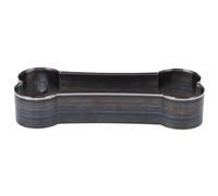 Outil de découpe du cuir en forme d'os, en acier allié, bricolage, moule de découpe avec boîte de rangement