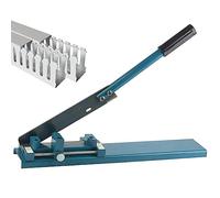 Outil de découpe manuel pour rail DIN - Précision réglable en PVC - Angle de 45° et 90° - Idéal pour électriciens et projets de bricolage