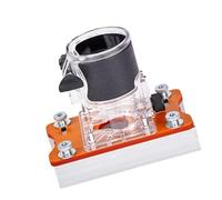 Outil de défonceuse 2 en 1 avec base à rainurer et support de fixation pour fraiseuse de 50 mm