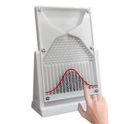Outil de démonstration de probabilité, modèle de courbe de cloche de distribution normale, équipement d'enseignement de laboratoire de physique pour l'apprentissage en classe
