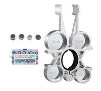 Outil De Démontage D'Aérateur - 12-En-1 Métal Antirouille Accessoires De Cuisine - Outil Clé pour Robinet | Pour Salle De Bain Cuisine Hôtel Maison Camping Car Jardin Arrière Cour Cour