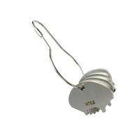 Outil de démontage d'aérateur de robinet - Clé de robinet en acier inoxydable de 4 cm | Dispositif universel de retrait d'écran et de filtre | Conçu pour démonter les aérateurs sans effort sans