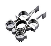 Outil de démontage d'aérateur pour évier e retrait de robinet 12 en 1 rateur multifonction - Pour cuisine, salle de bain, douche, lave-vaisselle, plomberie, maison, résidentiel