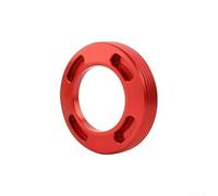 Outil de démontage de bouchon de manivelle pour pédalier SRAM pour pédalier Dub - Kit de réparation de vélo en alliage d'aluminium avec vis, noir, 25 mm (B-rouge)