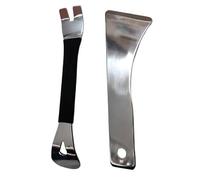 Outil de démontage de garniture de voiture - Kit d'outils de démontage de levier pour panneau de porte intérieure | Ensemble de pinces de fixation portable en acier inoxydable pour tableau de bord