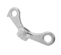 Outil de démontage de manivelle de vélo, outil d'extraction de manivelle de vélo, 2 en 1, Kit de Réparation pour Pédalier Shimano Hollowtech II, Acier au Carbone Robuste, Compatible Vélo de Route et