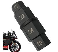 Outil De Démontage De Moto - Douille Hexagonale, Moyeu D'essieu Universel | Clé D'essieu De Roue Arrière, Acier Résistant, Accessoire Mécanique, Vélo, Automobile, Atelier, Entretien Professionnel, Pra