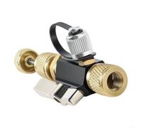 Outil de démontage de noyau de valve en laiton avec capuchon magnétique pour CVC - Kit de démontage efficace en alliage de cuivre 14 cm