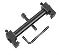 Outil de démontage de poulie de vilebrequin réglable de 40 mm à 160 mm d'ouverture pour équilibreur harmonique saisi et pompe à eau avec clé hexagonale de 17 mm en acier noir