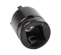 Outil de démontage d'écrou de broyeur en acier robuste 31 mm de haut | Poignée à 4 griffes, empêche le glissement, diamètre intérieur de 18 mm, s'adapte aux meuleuses de 100 mm, gain de temps