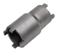 Outil de démontage d'écrou de pompe à huile d'embrayage de moto ouille à quatre mâchoires pour écrous de 20 mm, 24 mm, 28 mm (A)