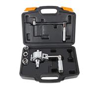 Outil de démontage d'écrous de roue QPKING ynamométrique anti-détachement - Entraînement 1/2", sortie maximale de 3200 N.M, économie de main-d'œuvre pour écrous têtus, kit avec douilles CR-V 17