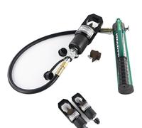 Outil de démontage d'écrous hydrauliques (12/16 tonnes), extracteur d'écrous rouillés, comprend une grande ou petite lame et une pompe à main, voyage de 17/20 mm