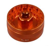 Outil de démontage d'installation de pédalier en alliage d'aluminium pour 44 mm BBR-60 pour FSA-386 DUB16T BB-9100, léger 98 g pour adaptateur de oupe de précision (orange)