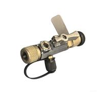 Outil de démontage du noyau de valve avec verre de visualisation pour R32/R410A, double valve magnétique en alliage de cuivre pour un démontage sans entretien sans perte de réfrigérant (A)