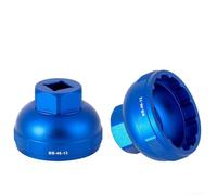 Outil de démontage et d'installation de pédalier fileté intégré pour VTT - Manchon de broche centrale en alliage d'aluminium usiné CNC pour BB39-16 et BB49-16, couple compatible 35-50 N·m (BB-46-12)