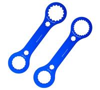 Outil de démontage et d'installation de vélo multifonctionnel 2 pièces clé inférieure intégrée pour clé à vélo BB51 BB52