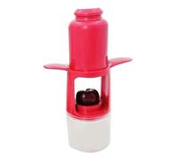 Outil de dénoyautage de cerises, multi-cerises, construction robuste en acier inoxydable, retrait rapide, passe au lave-vaisselle, idéal pour cerises, , jujubes et cuisine, 8,9 x 4,3 x 13,5 cm