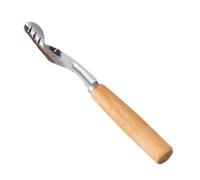 Outil de dénoyautage de cuisine | Dénoyauteur multifonction en acier inoxydable, dénoyauteur manuel avec poignée en bois pour épépiner, couper, cuisiner et extraire du jus pour la cuisine