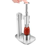 Outil de dénoyautage des cerises - Dénoyauteur de cerises et de prunes en acier inoxydable - Dissolvant manuel pour les noyaux de dattes rouges | pour fruits et prunes pour la maison, la pâtisserie