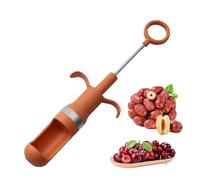 Outil De Dénoyauteur Cerises - Durable, Elegant, Sturdy, Vide Fruits En, Acier Inoxydable Carottier Ergonomique, D'olive Multifonction Pour Cerise | Multipurpose Outdoor Indoor Utility