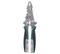 Outil de dénudage de fil polyvalent, pince à sertir avec conception pliante et capacité de de tension de haute précision, kits d ' outils pour électricien