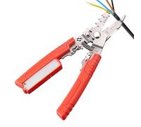 Outil de Dénudage de Fils - Testeur Pliable et Compact pour Câbles Électriques | Équipement de Test de Coupe et de Sertissage à Design Portable pour les Travaux de Câblage des