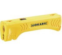 Dénudeur de câble électrique Jokari Uni-Plus - Marque JOKARI - Pour câbles ronds Ø8 à Ø13mm - Jaune