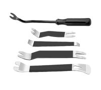 Outil de Dépose de Garnitures Auto | Kit de Réparation Intérieur Polyvalent 5 Pièces Robuste | Outil de Levier pour Autoradio et Tableau de Bord,Pour Déposer les Garnitures Intérieures Radio