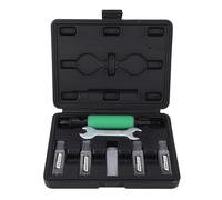 Outil De Dépose Rivets Aveugles, Kit Complet Vert Pour Perceuse 1 / 4in - Retrait Précis Sans Dommage, Guide Intégré, Usage Polyvalent