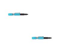 Outil de dépoussiérage d'air en alliage d'aluminium avec raccords rotatifs de contrôle des flux d'air pour l'entretien des machines, 3 couleurs d'air avec connecteurs de 20 h