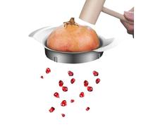 Outil de déseeder de grenade - En acier inoxydable avec bac de collecte - Outil pour la cuisine - Séparateur de antidérapant pour la préparation des fruits - Rapide