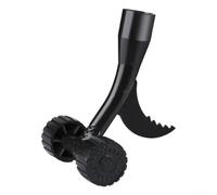 Outil de désherbage de jardin efficace avec roues et design ergonomique pour enlever les mauvaises herbes des fissures Compact et facile à ranger